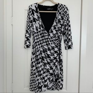 Guess Black and White Dress